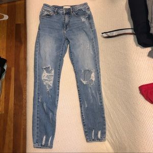 Gilded Intent Mom Jeans